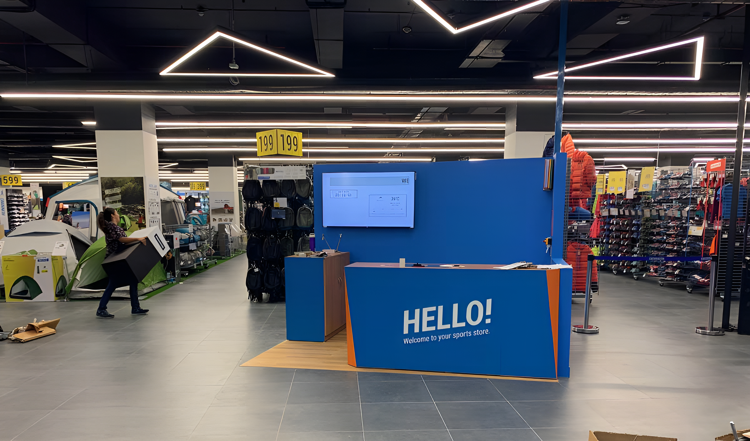 Decathlon Display